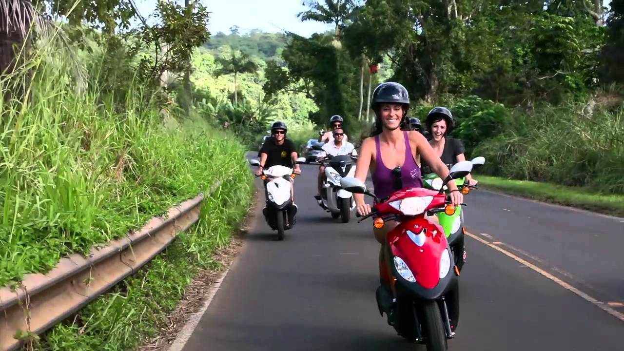 Kauai Moped & Scooter Rentals - YouTube