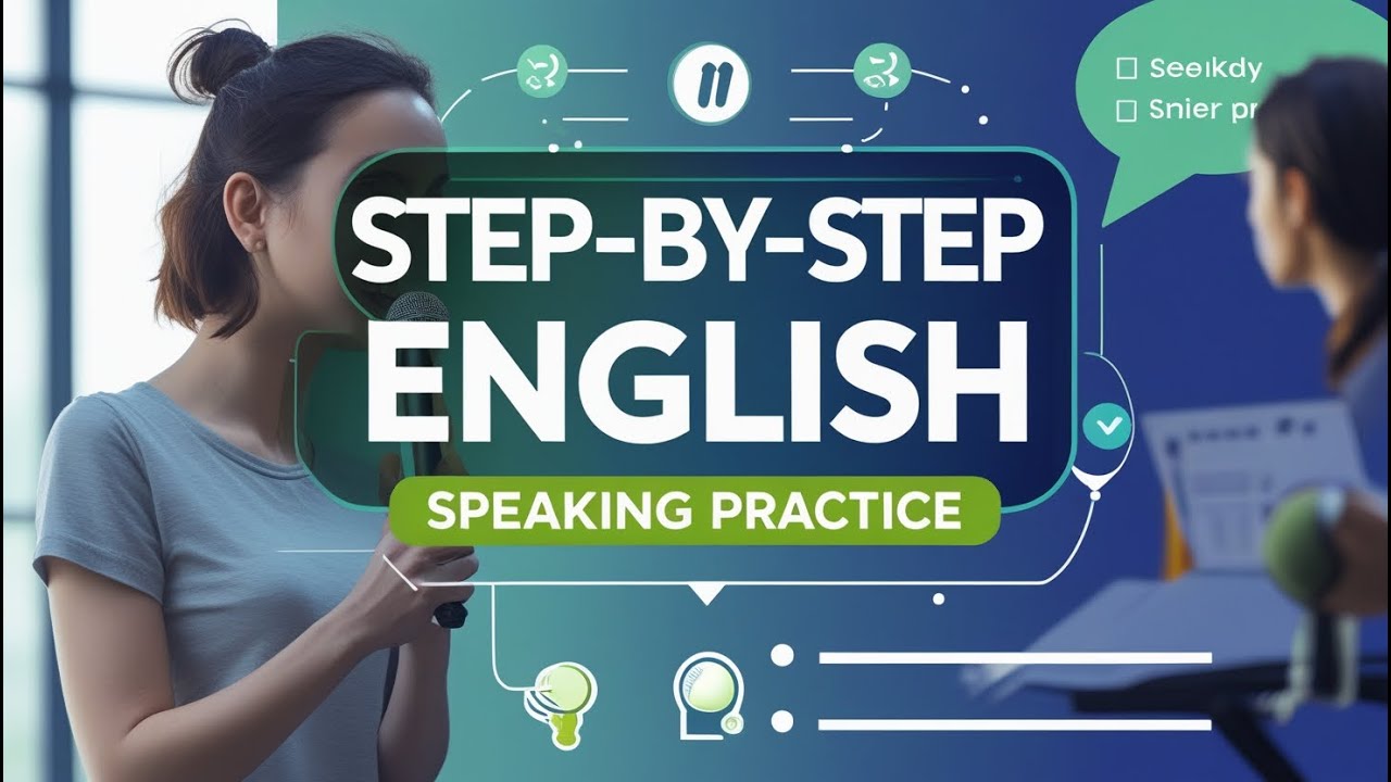 Step by Step English Speaking Practice - YouTube