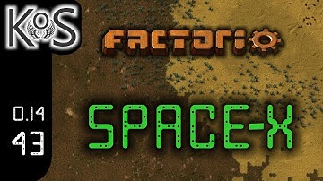Factorio 0.14 Space-X Mod, Ep 43: Building Up the Outpost - Let