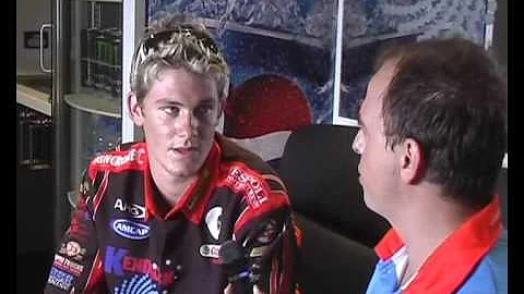 Jason Kendrick from the 92.9FM Sprintcar with Spri...