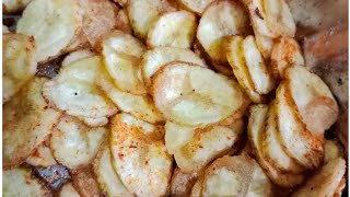 घरीच बनवा कुरकुरीत केळी वेफर अगदी सोप्या पद्धतीने चिप्स chips bananachips