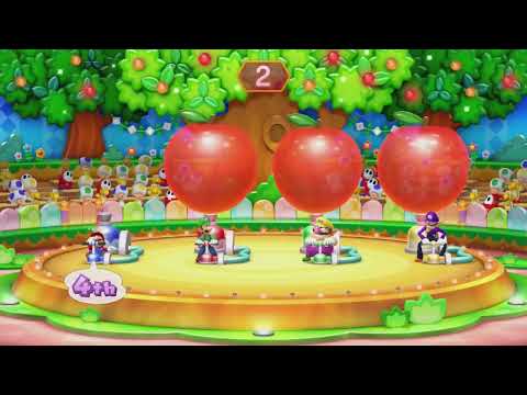 Mario Party 10 Minigames - Mario Vs Luigi Vs Wario Vs Waluigi (Master Difficulty)
