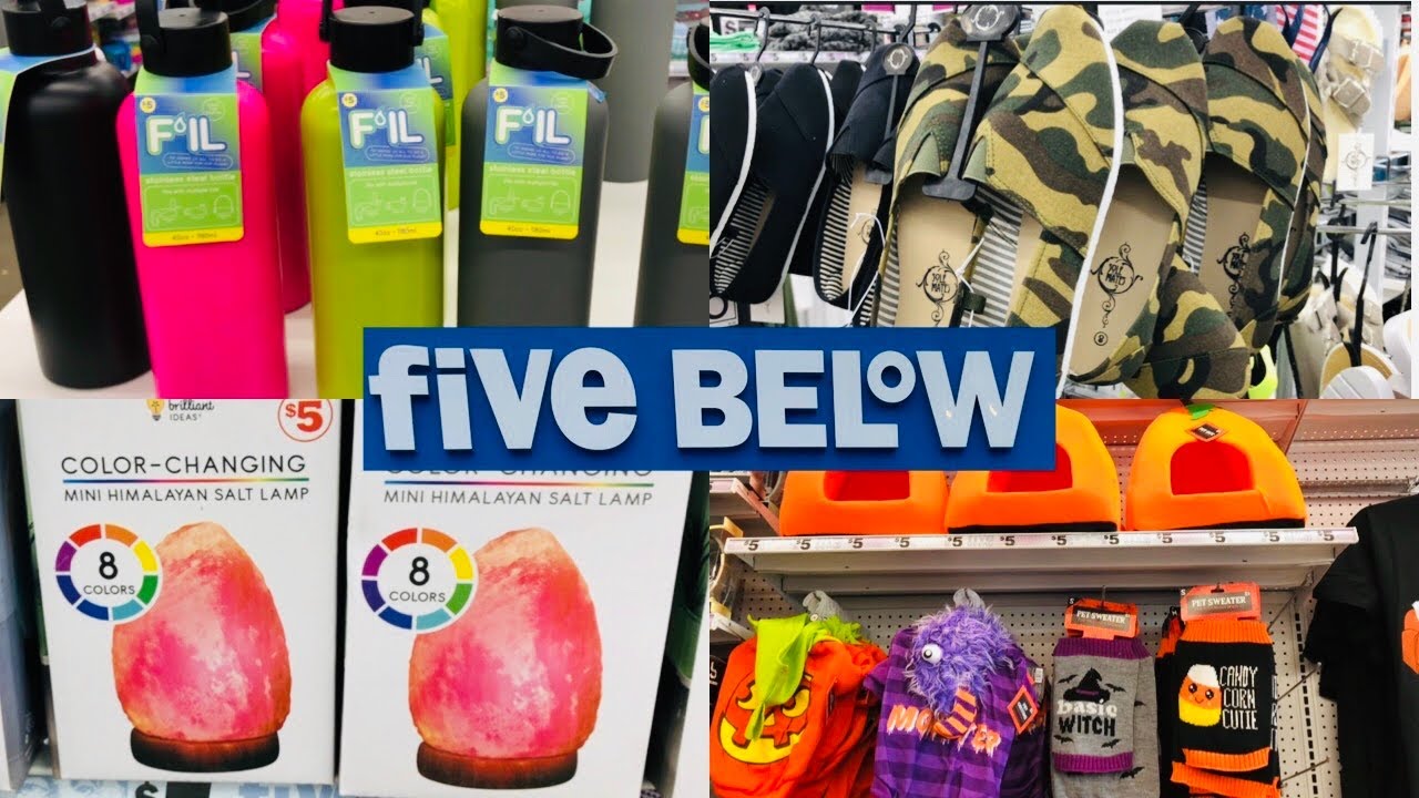 FIVE BELOW FALL SHOPPING What’s new? SEPTEMBER 2020 SHOP WITH ME