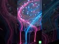 Cyberpunk Neon City Bedroom Floor Build ⚡🌆 | Futuristic Epoxy Floor Transformation
