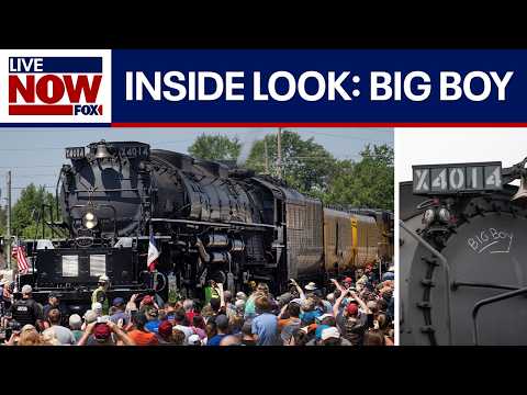 America 250: Largest operating steam train takes tour of USA