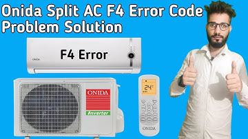 Onida AC F4 Error Code || How To Solve F4 Error Code In Onida AC || Trustworthy Home Services