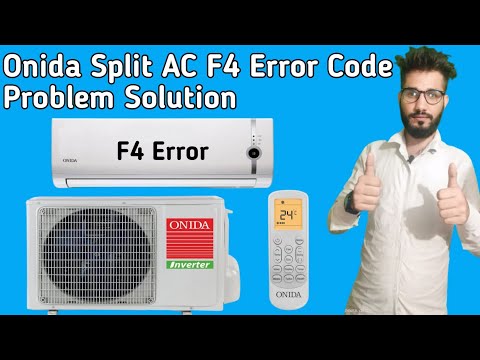 Onida AC F4 Error Code || How To Solve F4 Error Code In Onida AC || Trustworthy Home Services