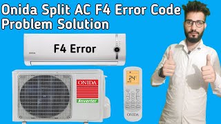 Onida AC F4 Error Code || How To Solve F4 Error Code In Onida AC || Trustworthy Home Services