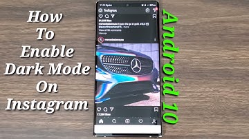 Enable Instagram Dark Mode/Night Mode On  Android 10 (No Root)