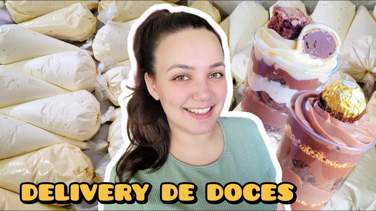 MUITA PRODUÇÃO! 4 dias no meu delivery de doces em casa