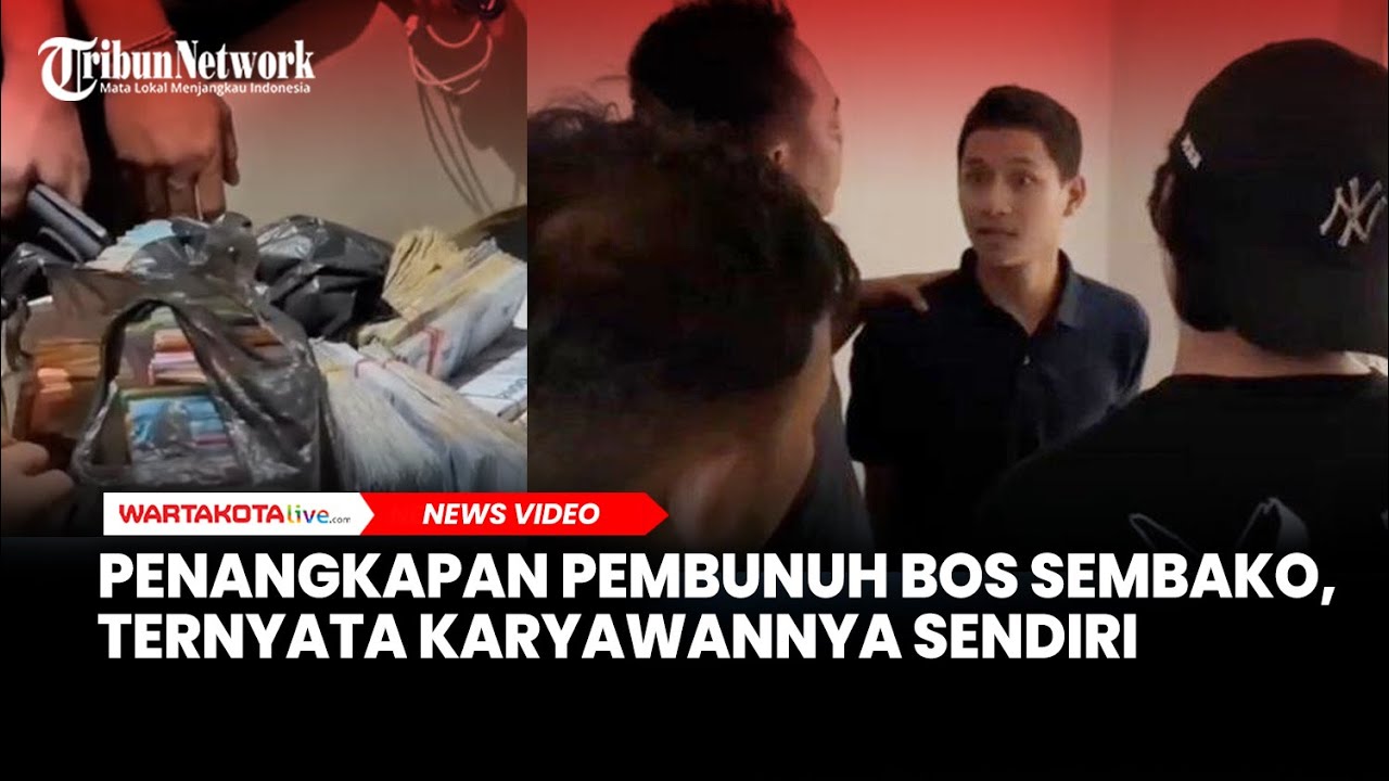 Detik-detik Penangkapan Pembunuh Bos Toko Sembako di Pondok Gede Bekasi Ternyata Karyawannya Sendiri