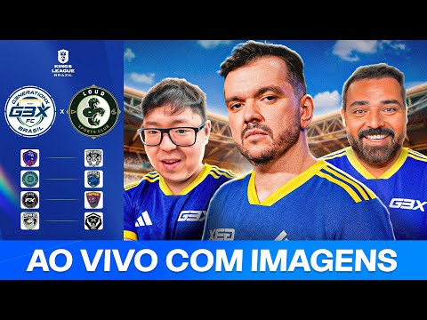 G3X vs LOUD - RODADA 7 - KINGS LEAGUE BRASIL - AO VIVO COM GAULES #SejaSuper