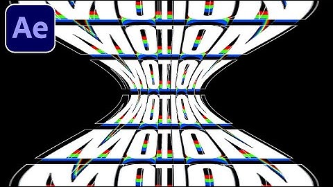 Trippy Text Animation in After Effects — Easy & Mesmerizing Tutorial (No Plugins!)