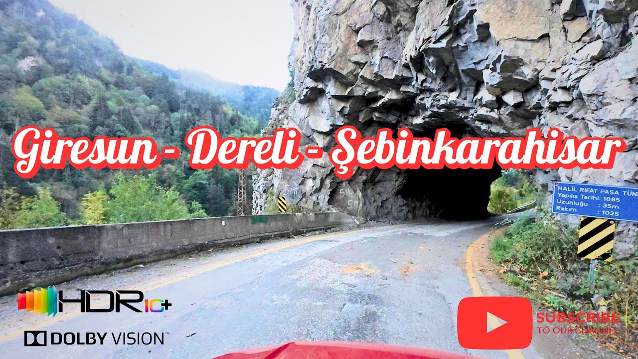 2025 Autumn🇹🇷Giresun-Dereli-Şebinkarahisar. 4K HDR