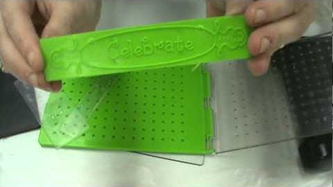 How Scrapbooking Made Simple uses the Sizzix Big Shot &  All-In-One Cuttlebug Embossing Plates