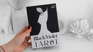 Black Violet Tarot | Flip Through