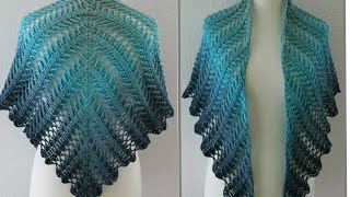 شال كروشيه مثلث جديد 2023/crochet shawl