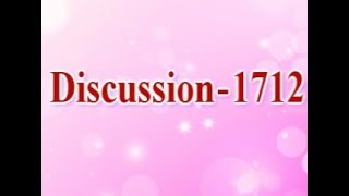 Discussion 1712