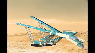 Screencore 480 Tracked Stockpiler