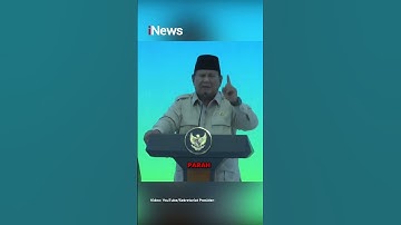 Presiden Prabowo: Saya Yakin Bisa Bikin Pejabat Tak Tergoda Korupsi!