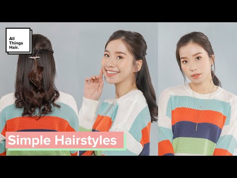 Simple Hairstyles for Filipinas | Easy Hairstyles