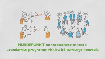 Kuidas aidata noortel jõuda programmi "Murdepunkt"?