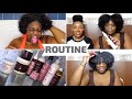 BEST ROUTINE CHEVEUX NATURELS [Ft. Ñilé Njéma] #4b #4c | THE BROKE GIRLZ