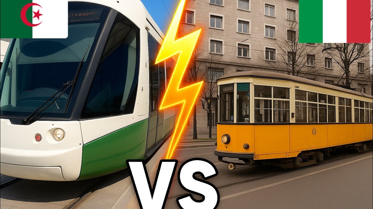 مقارنة قوية بين ترام الجزائر وترام ميلانو.. من الأفضل ؟ 🇩🇿🇮🇹