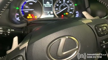 Protect Your 2020 Lexus Nx300h | Halo Mini Immobiliser | Pin To Drive | Immobiliser Fit