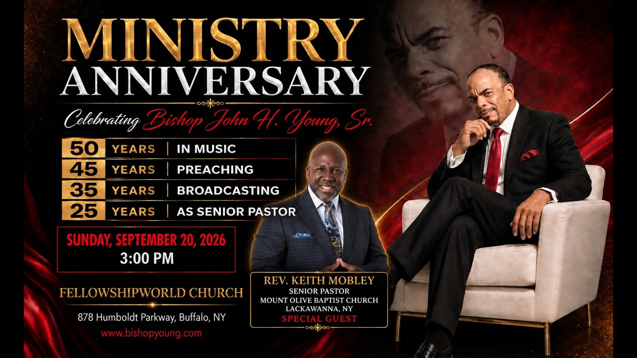 Bishop John Young Ministerial Anniversary | Rev Keith Mobley