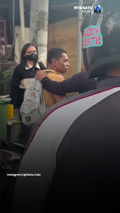 Pelajar Mabuk Tabrak Lari Dua Pengendara, Dihentikan Warga Malah Tantang Adu Jotos #shorts #pelajar