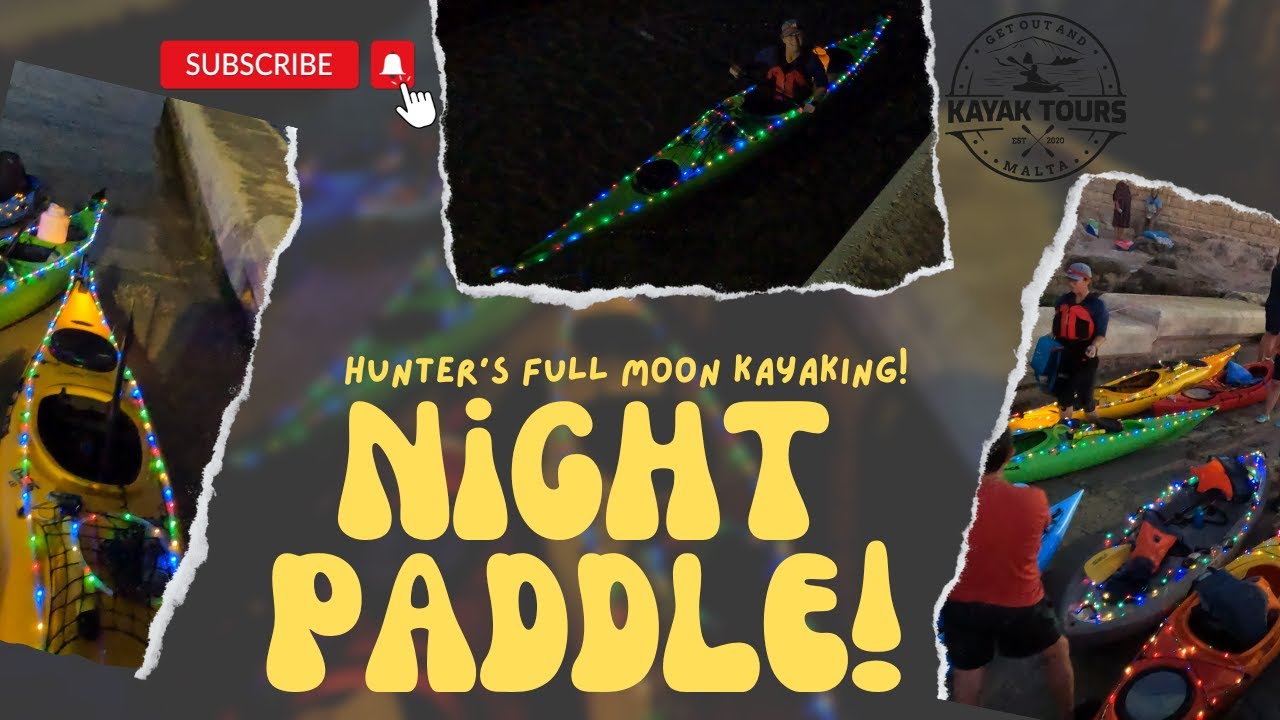 Hunter Moon Night Kayak Event! YouTube