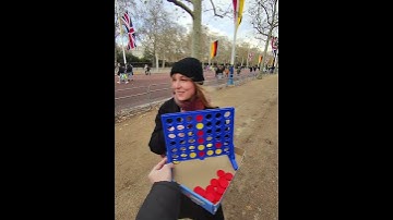 Playing random people at connect 4 #connect4 #game #public