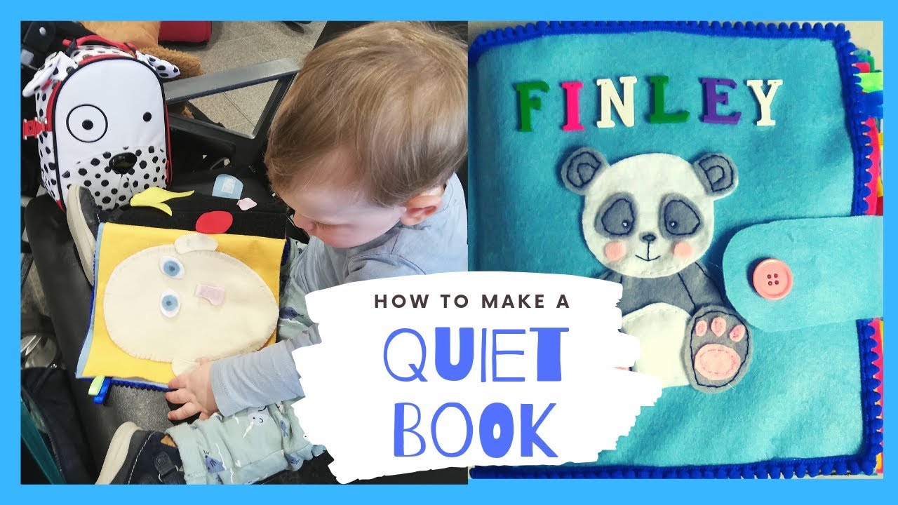 Making A Quiet Busy Book {Part Two} – Sewing Tutorial – Clover Needlecraft