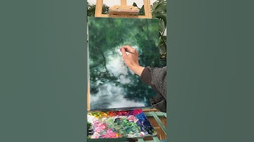 #art #painting #acrylicpainting #paintingtutorial #howtopaint #landscapepainting