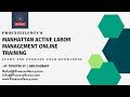 Manhattan Active Labor Management Training |Manhattan ALM Online Training Learn form Experts Trainer