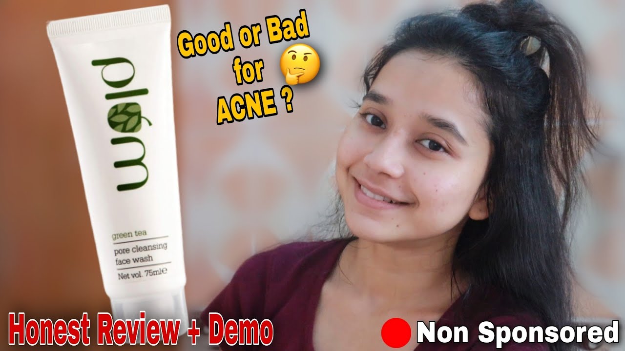 Plum Green Tea Pore Cleansing Face Wash Review Oily Skin Face wash