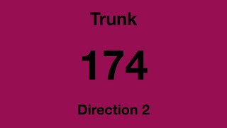 [SBS Transit] Trunk Bus Service 174 - Direction 2 Hyperlapse