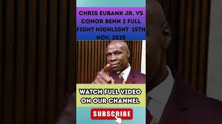 The drama surrounding Chris Eubank Jr. and Conor Benn has taken on a life of its own, twisting
