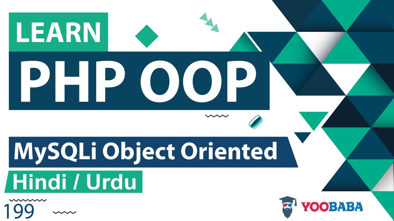 PHP MySQLi Object Oriented Tutorial in Hindi / Urdu - YouTube