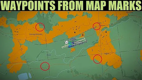AJS37 Viggen: Setting Waypoints From F10 Map Marks | DCS WORLD