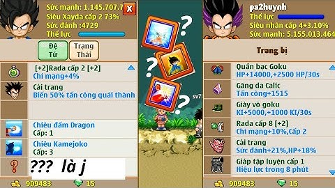 •Ngọc Rồng Online•Mở skill3 cho con đệ tử Và cái kết