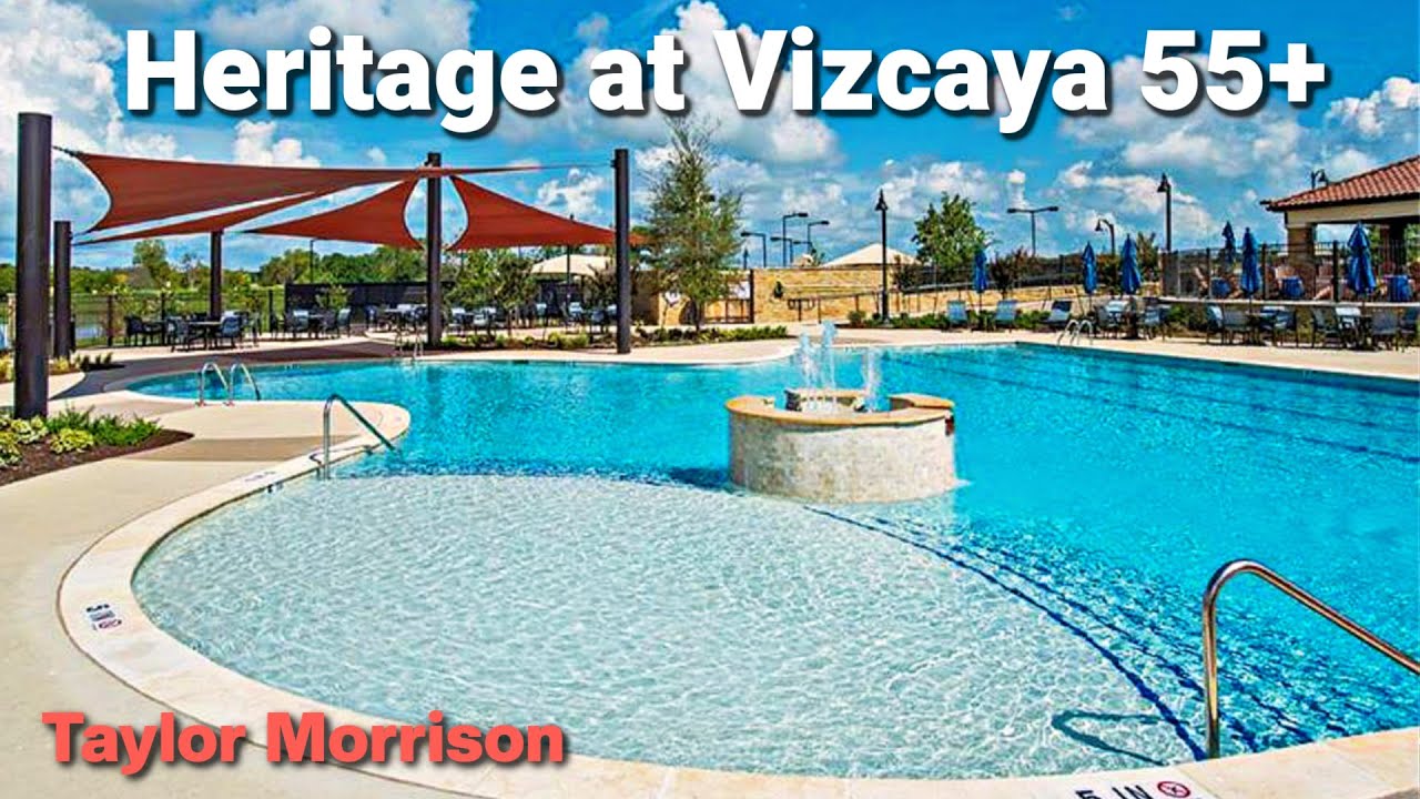 BEST Texas 55+ Community | Heritage At Vizcaya | Taylor Morrison | Driftwood Plan