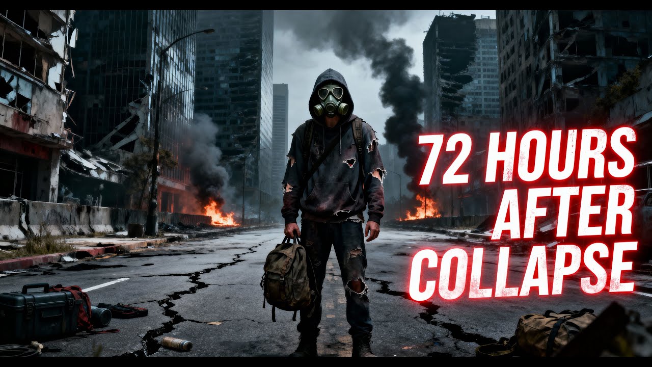 FIRST 72 HOURS AFTER CIVILIZATION FALLS HOW TO SURVIVE | What You MUST Do in the First 72 Hours
