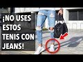 Cómo combinar TENIS con JEANS. ¡No todos van bien!