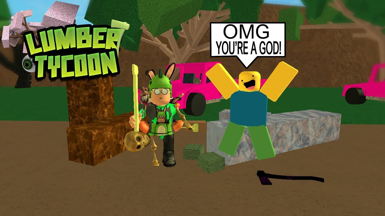 Roblox Lumber Tycoon 2 Pro Helps Noob Ep 3 Noob Gets Rewarded
