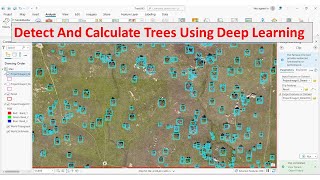 ArcGIS Pro Detect and calculate Trees using deep learning screenshot 3