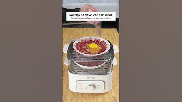 Nồi hấp điện 3 tầng đa năng - Giúp việc nấu ăn trong nhà bếp trở nên đơn giản và đảm bảo an toàn