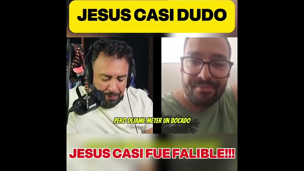 Santiago Alarcon vs. Protestante pentecostal diciendo que Jesús por un momento casi fue falible.  