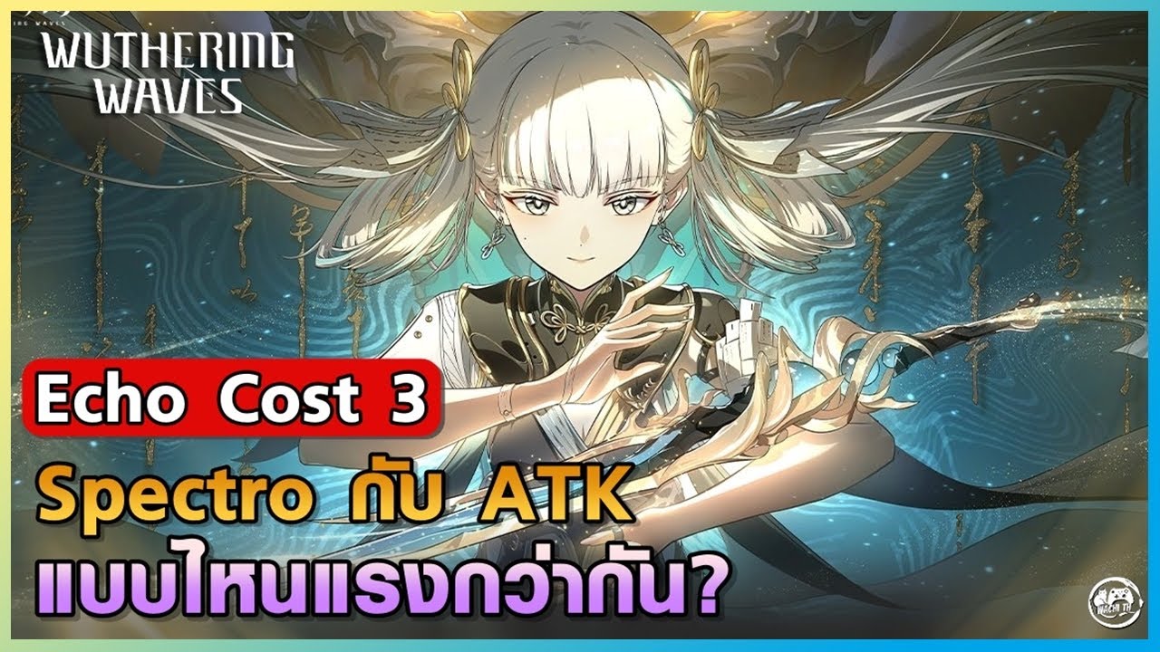 Jinhsi S0 เทียบดามเมจการใช้ Echo Spectro2ชิ้น กับ ATK+Spectro ...